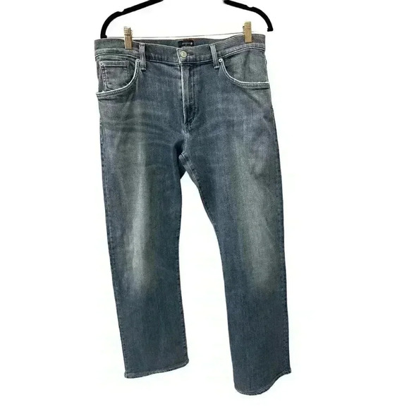 - Citizens Of Humanity Men's SID Regular Straight Jeans Size 33, Pre-Owned - Picture 1 of 6